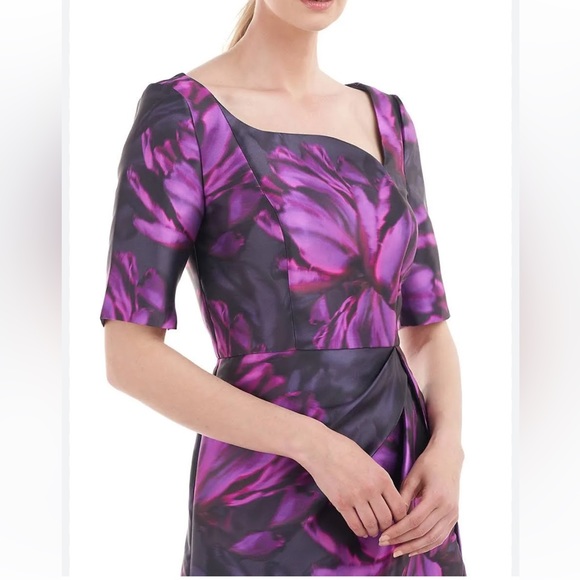 NWT Kay Unger Tallulah Tea Length Dress - Picture 5 of 13